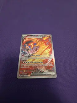 Pokemon TCG Team Rocket's Moltres EX (229/182) SIR Destined Rivals - Pack Fresh - Image 2