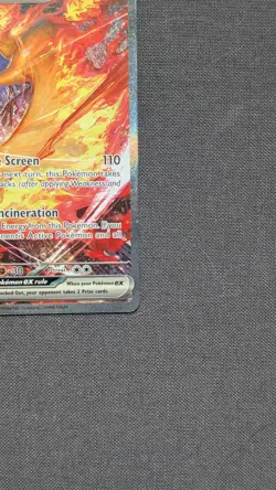 Pokemon TCG Team Rocket's Moltres EX 229/182 Destined Rivals Sir - Image 4
