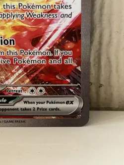 Pokemon TCG Team Rocket's Moltres EX 229/182 Destined Rivals Sir Mint Condition - Image 5