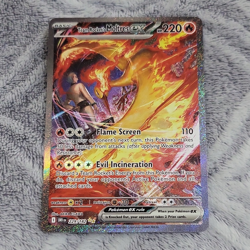 Pokemon TCG Team Rocket's Moltres ex 229/182 Destined Rivals SIR Holo - Image 1