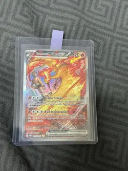 Pokemon TCG Team Rocket's Moltres EX (229/182) SIR Destined Rivals - Pack Fresh - Image 1