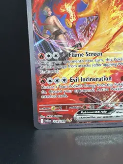 Pokemon TCG Team Rocket's Moltres EX 229/182 Destined Rivals Sir Mint Condition - Image 2