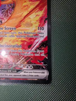 Pokemon TCG Team Rocket's Moltres EX 229/182 Destined Rivals Sir English - Image 3