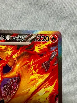 Pokemon TCG Team Rocket's Moltres EX 229/182 Destined Rivals Sir - Image 3