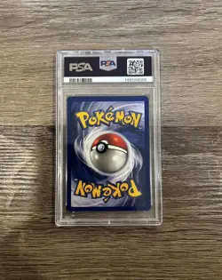 PSA 8 Water Energy Pokemon Card 102/102 Base Set 1999 NM-Mint Freshly Graded - Image 2