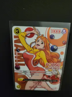 One Piece x Round 1 ENGLISH Promo Card - Nami ST29-008 - Image 5
