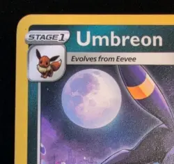 Umbreon 2025 McDonalds Happy Meal Non-Holo Pokemon Dragon Discovery Card 09/15 - Image 2
