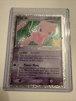 Pokemon Mew EX Celebrations Classic Collection Holo Card 88/92 2006 - Image 1