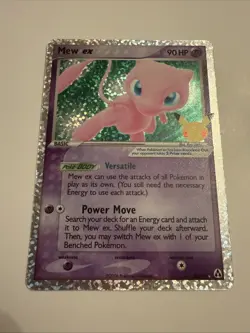 Pokemon Mew EX Celebrations Classic Collection Holo Card 88/92 2006 - Image 2