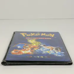 Pokemon Trading Card 1999 WOTC Original Binder Folder Vintage Charizard Pikachu - Image 4