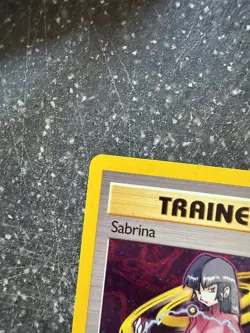 Pokemon TCG Gym Challenge Sabrina 20/132 Trainer Rare English - Image 3
