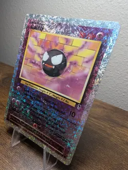 Damaged Gastly Reverse Holo Legendary Collection 76/110 Vintage WOTC 2002 - Image 3