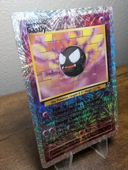 Damaged Gastly Reverse Holo Legendary Collection 76/110 Vintage WOTC 2002 - Image 4