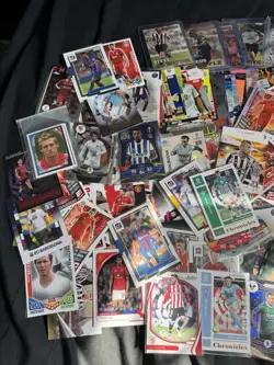 Large Football Card Bundle From Different Sets/ Years (250+ Cards And Stickers) - Image 2