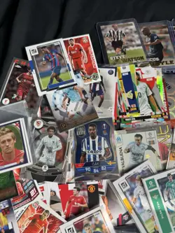 Large Football Card Bundle From Different Sets/ Years (250+ Cards And Stickers) - Image 3