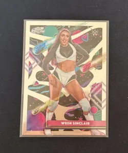 2026 Topps Cosmic Chrome WWE #161 Wren Sinclair Base Card - Image 1