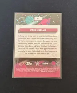 2026 Topps Cosmic Chrome WWE #161 Wren Sinclair Base Card - Image 2