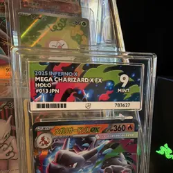 Pokemon TCG Mega Charizard X EX #013 JPN Inferno X Holo JP 2025 360HP Ace 9 - Image 3