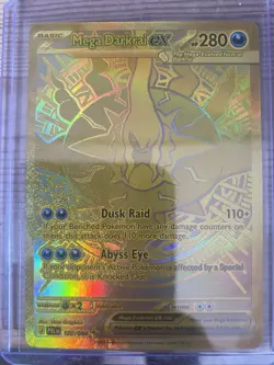Mega Darkrai EX 120/084 Pitch Black Hyper Rare - Image 3
