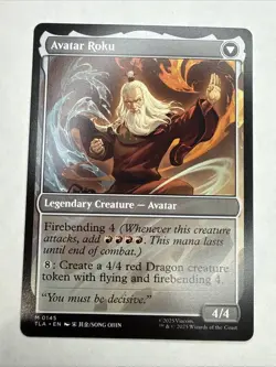 The Legend of Roku Avatar: The Last Airbender Regular NM - Image 4