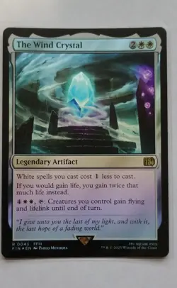 The Wind Crystal Final Fantasy Foil - Image 1