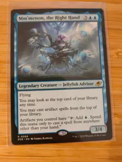 MTG Mm'menon, the Right Hand 0068 Edge of Eternities M/NM Free UK P&P - Image 1
