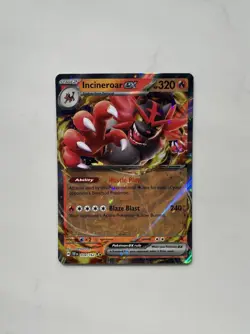 🔥Pokemon TCG-Incineroar ex-034/162-Temporal Forces-Double Rare-M/NM!🔥 - Image 2