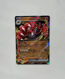 🔥Pokemon TCG-Incineroar ex-034/162-Temporal Forces-Double Rare-M/NM!🔥 - Image 3