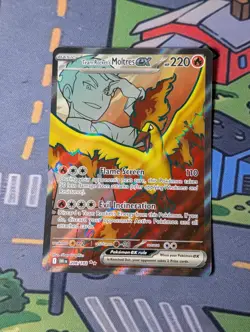 Team Rocket's Moltres ex 208/182 Ultra Rare Destined Rivals Pokemon Card - Image 1