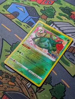 Radiant Venusaur 004/078 Radiant Rare Pokemon GO Pokemon Near Mint - Image 2