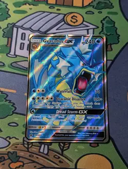Gyarados GX 101/111 Pokemon TCG 2017 SM Crimson Invasion Near Mint Full art - Image 1