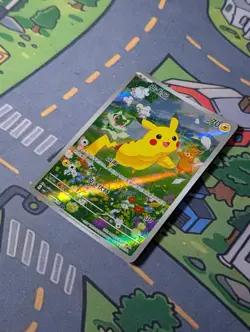 Pokemon Chinese Gem Pack CBB1C-07 08/09 Pikachu Full Art NM Card promo - Image 2