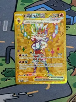 Cinderace ex 163 Holo Promo Scarlet & Violet Promo Pokemon Near Mint - Image 1