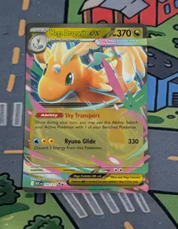Mega Dragonite EX 152/217 NM Double Rare Ascended Heroes Pokemon Card English - Image 1