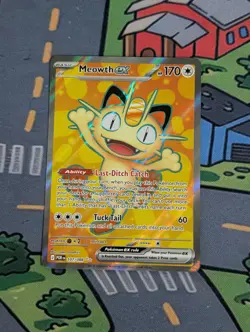 Perfect Order - Meowth ex - 107/088 - Ultra Rare - POR Pokemon TCG - Image 1