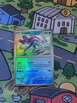 Suicune 024/131 Prismatic Evolutions Reverse Holo Masterball Pokemon TCG - Image 1
