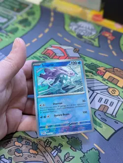 Suicune 024/131 Prismatic Evolutions Reverse Holo Masterball Pokemon TCG - Image 2