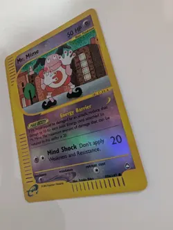 Pokemon TCG Mr. Mime Aquapolis 95b/147 Reverse Holo LP - Image 2