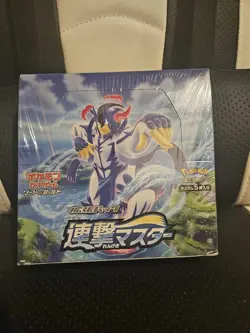 Pokemon Rapid Strike Master Booster Box Sealed Japanese - Image 1
