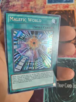 Yu-Gi-Oh! TCG Malefic World YMP1-EN008 Secret Rare Limited Near Mint a1/ - Image 3