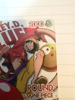 One Piece Tcg Luffy Round 1 Promo - Image 2