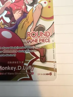 One Piece Tcg Luffy Round 1 Promo - Image 5