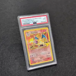 2021 Pokemon Celebrations Charizard-Holo #4 Classic Coll-Base Set PSA 9 MINT - Image 1