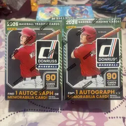 2026 Panini Donruss Baseball Factory Sealed Blaster Box Lot of 2!! - Image 1