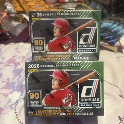 2026 Panini Donruss Baseball Factory Sealed Blaster Box Lot of 2!! - Image 3