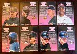 Lot of 8: 1996 Fleer Ultra Thunderclap Cal Ripken Jr Juan Gonzalez Bobby Bonilla - Image 2