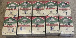 2025 Topps Chrome Platinum Baseball Factory Sealed Value Blaster Box (LOT OF 10) - Image 1