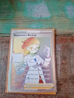 Roseanne's Backup Holo Card 180/172 Swsh09 Brilliant Stars Secret Edition - Image 2