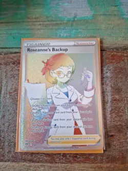 Roseanne's Backup Holo Card 180/172 Swsh09 Brilliant Stars Secret Edition - Image 3