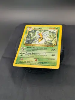 Beedrill 17/102 Base Set Unlimited Rare Vintage Pokemon Card - Image 4